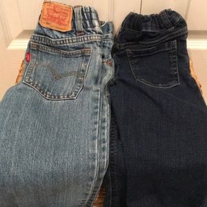 Set of (2) size 4 jeans